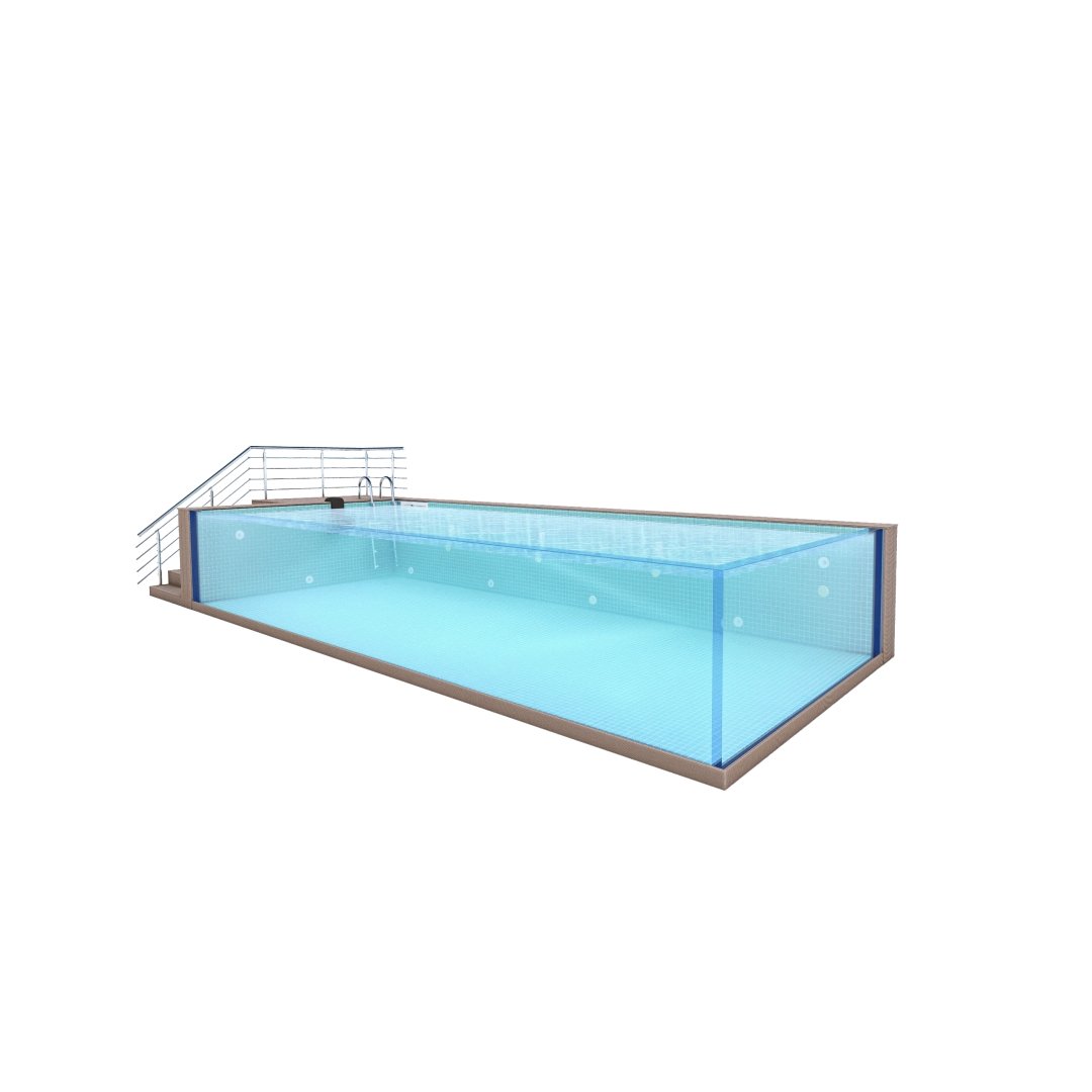 AUPOOL Glass Exercise Pool AP-L+ series